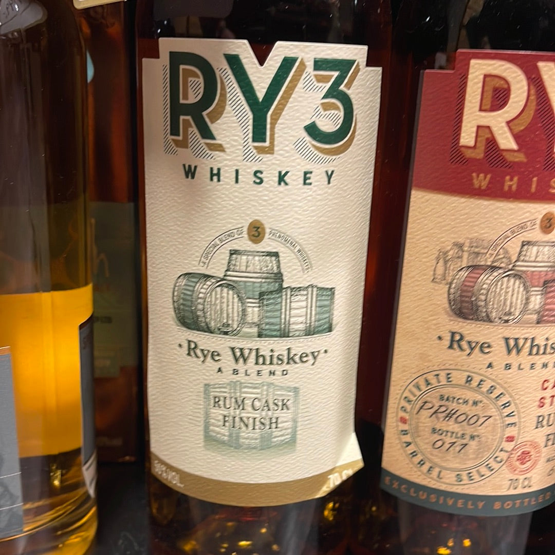 Rye 3 Rum Cask finish 50%