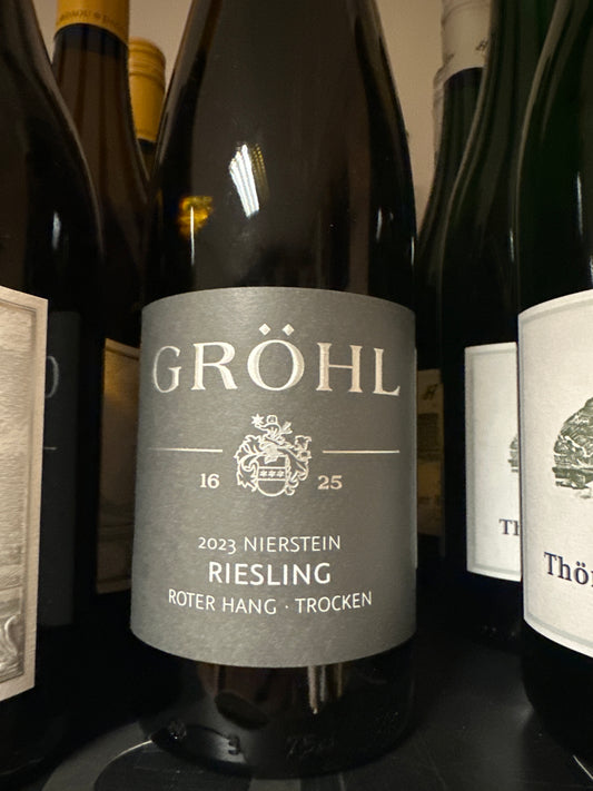 Gröhl Riesling Roter Hang Trocken 2023 Nierstein