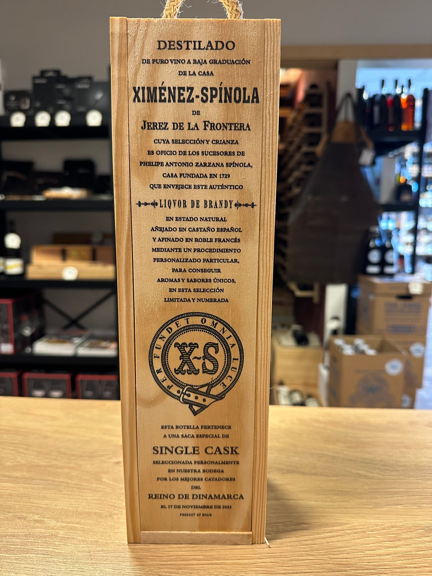 Spinola single cask Brandy