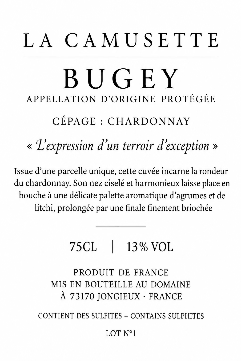 Carrel & Senger La Camusette 2023