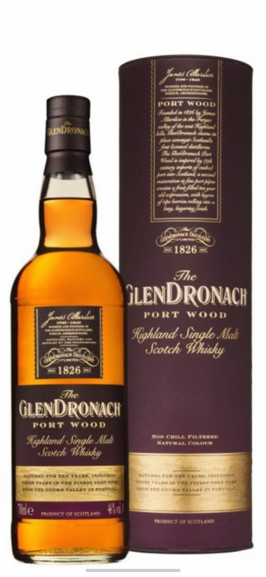 GlenDronach Port Wood Highland Single Malt