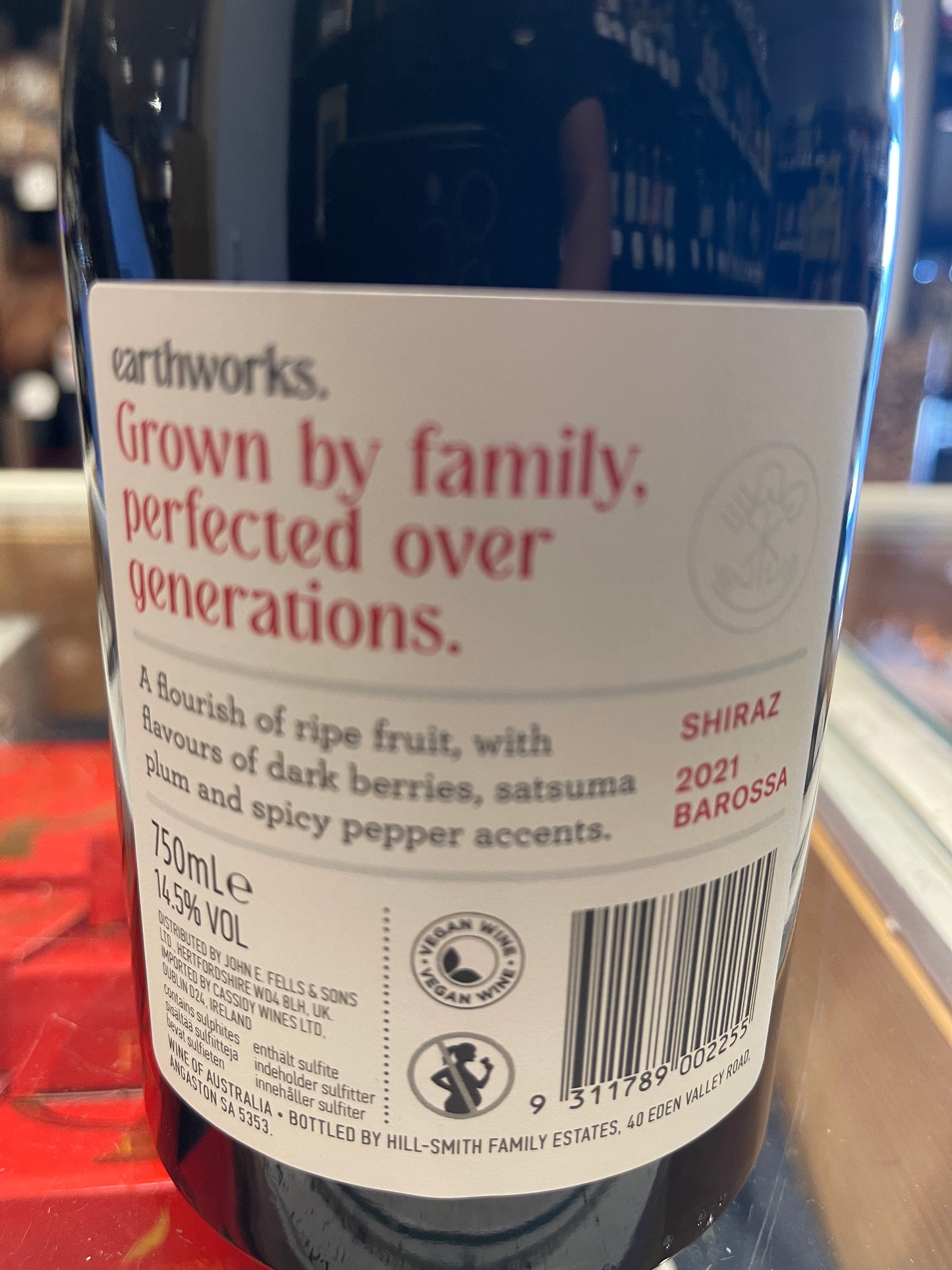 Earthworks Shiraz 2021