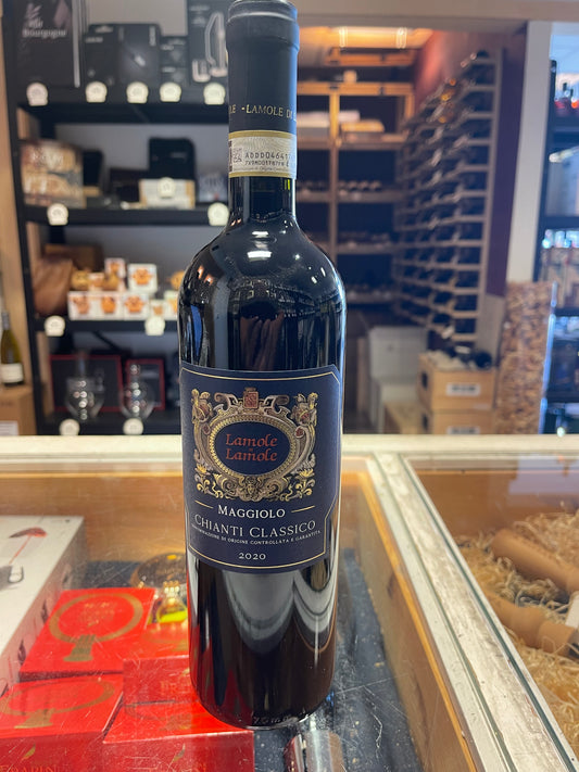 2020 Chianti Classico Maggiolo
DOCG
Lamole di Lamole
Rødvin - Sangiovese - 75 cl - 14,00 %