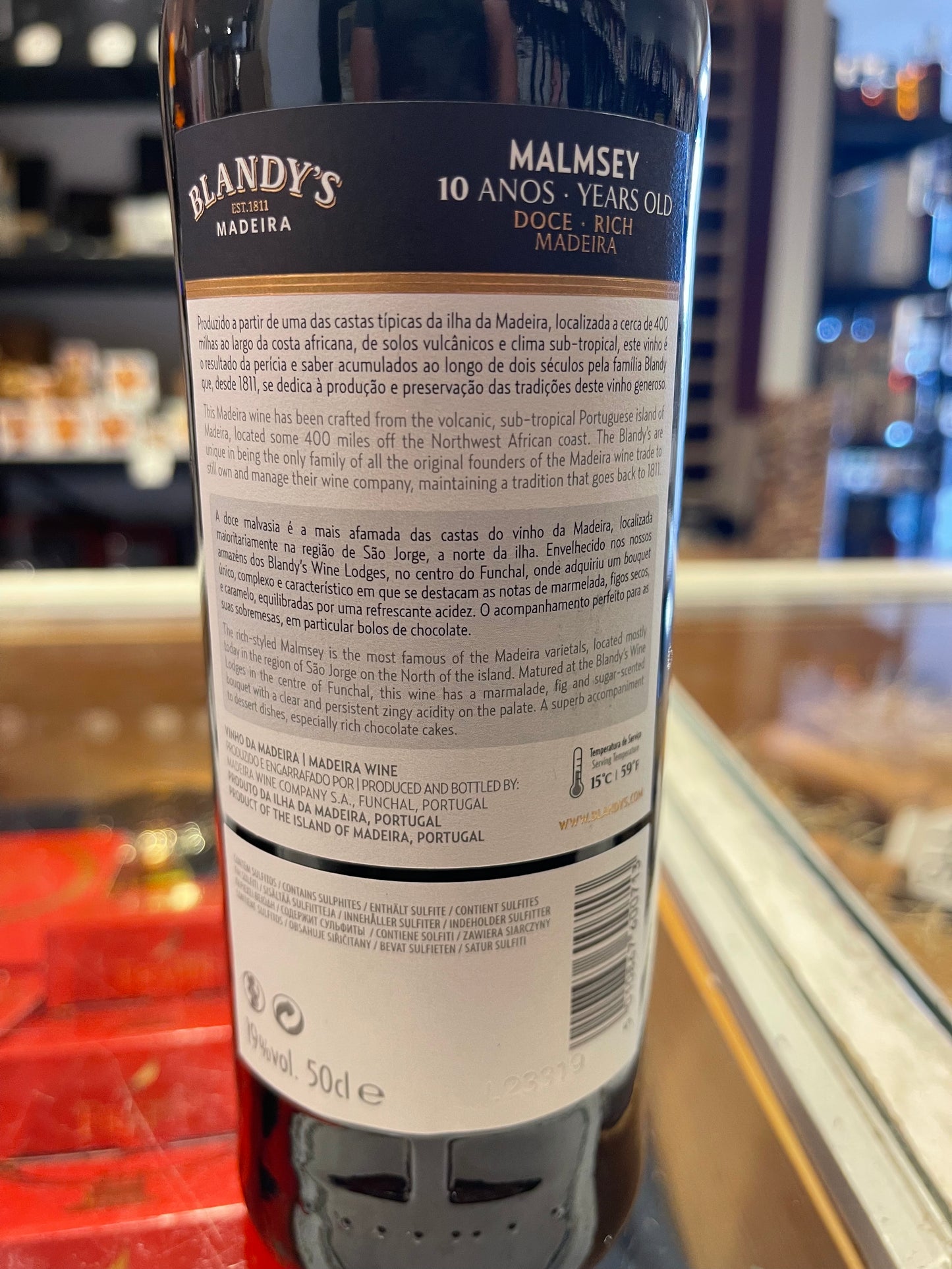 Blandy’s Madeira 10 Års