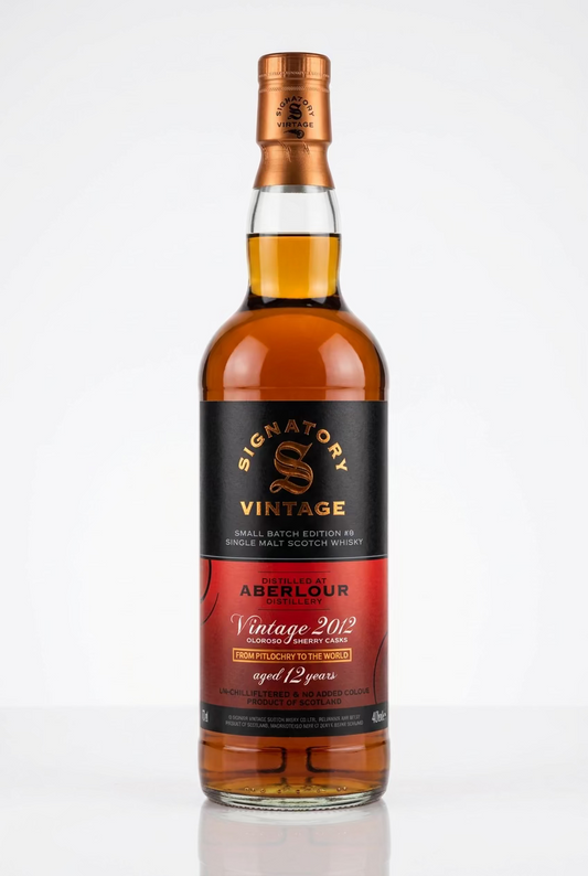 Signatory Aberlour 2012 på 48,2% 12 års