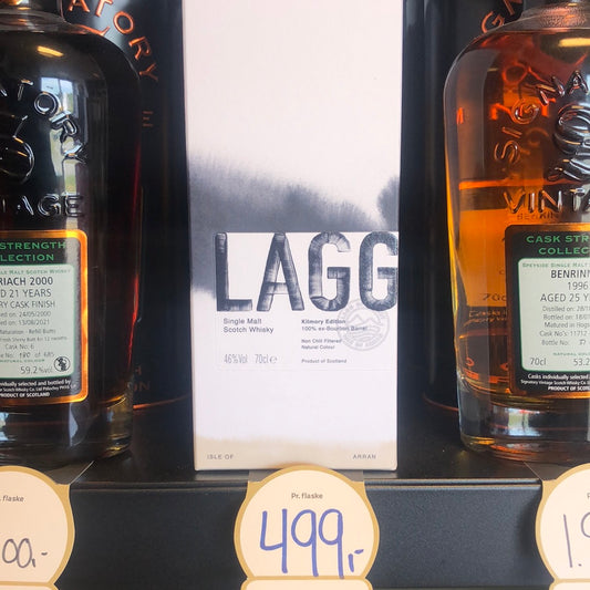 Lagg 100% Bourbon ex barrel 46%