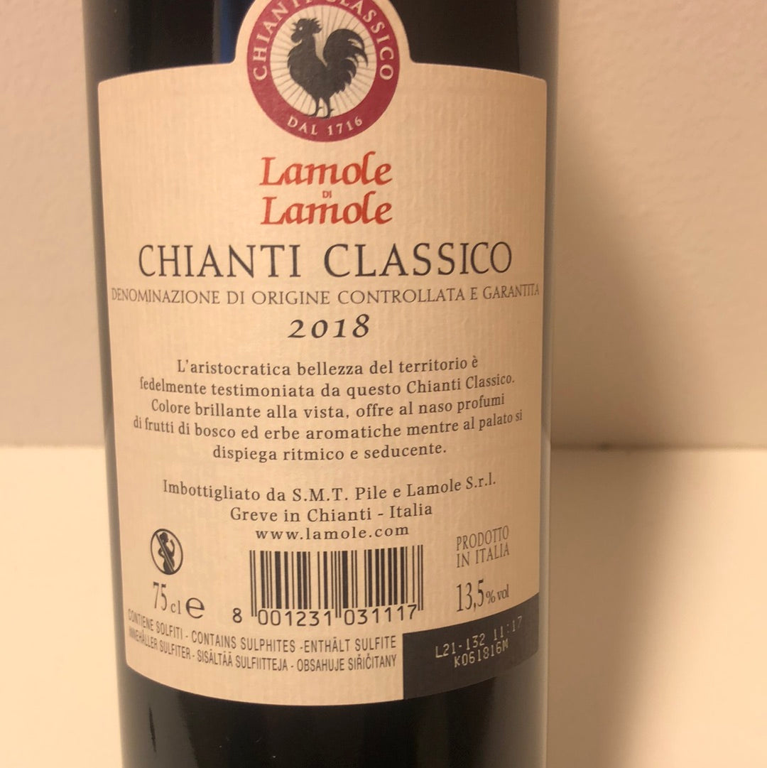 Lamole White label Chianti Classico