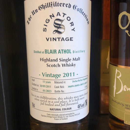 Signatory Blair Athol