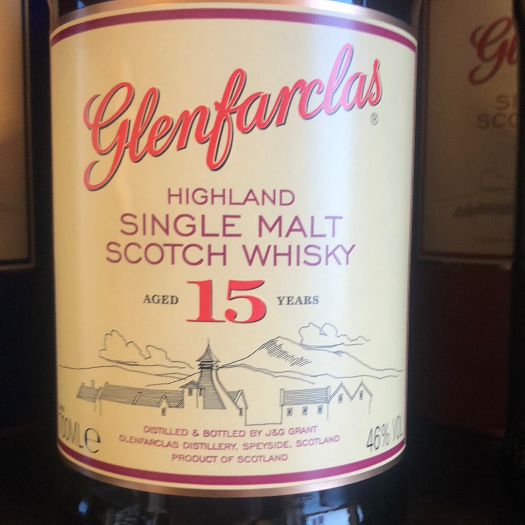 Glenfarclas 15 års 46%