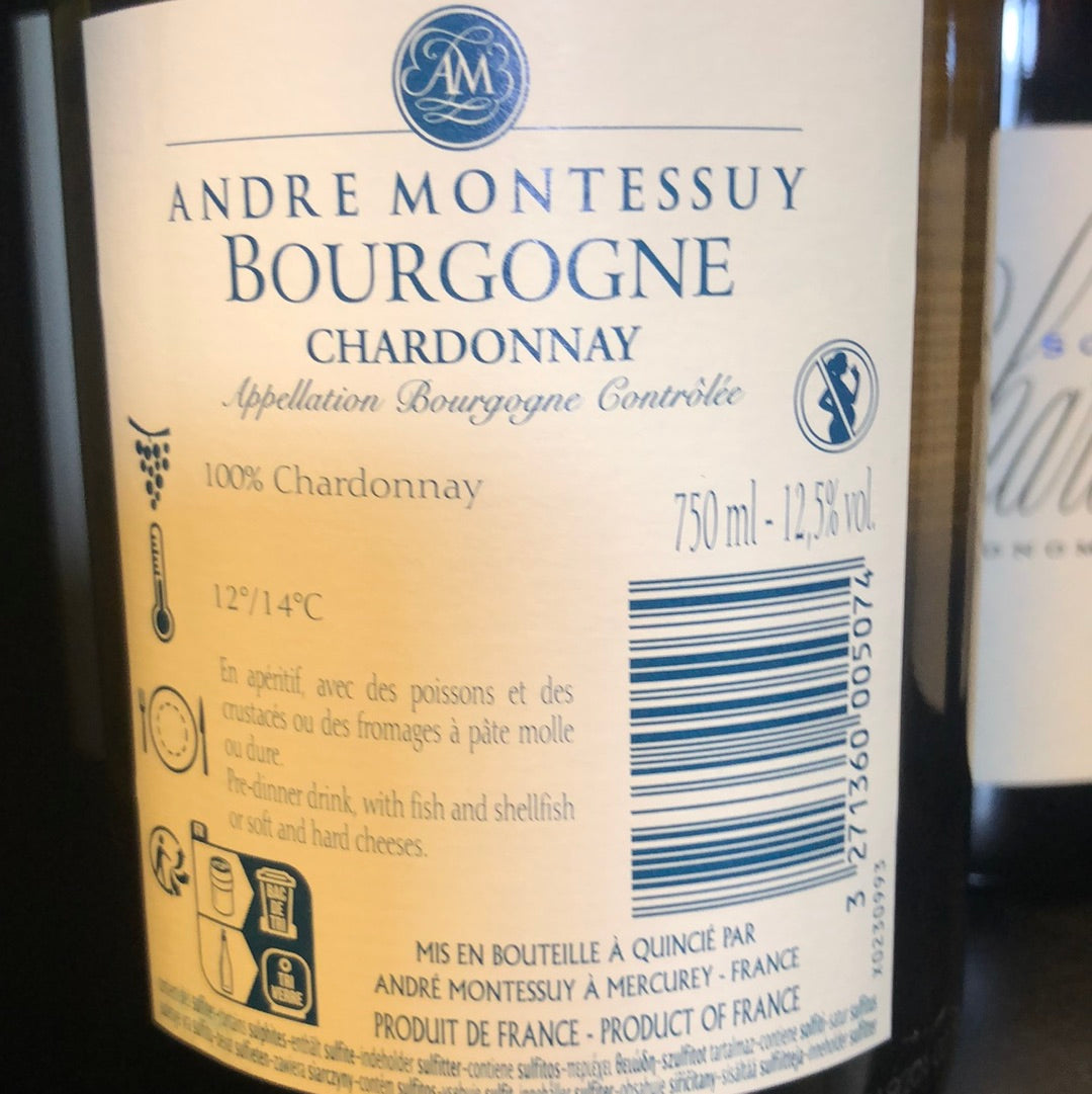 Bourgogne Blanc Andre Montessuy